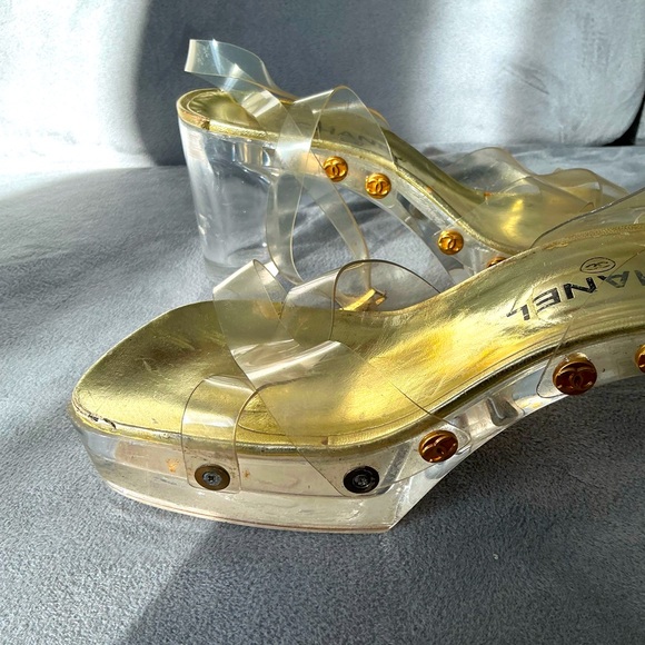 CHANEL PLATFORM sandals 🔥🔥🔥 - Picture 7 of 14